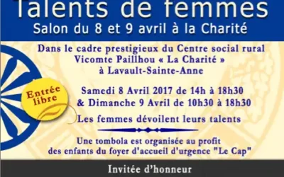 Salon SOROPTISMIST les 8 et 9 avril